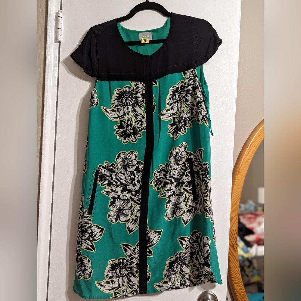 Maeve silk dress, size 8